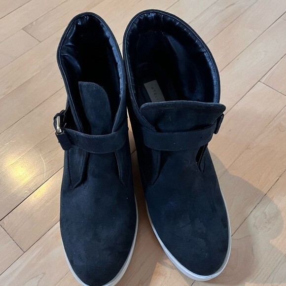 Stella McCartney Wedge Ankle Boots Suitable for Vegetarians Collection 40 - Picture 3 of 12